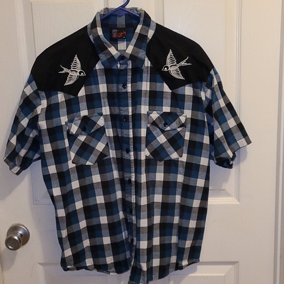 RockSteady Other - Plaid Rocksteady Western Style Shirt